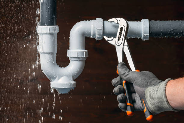 Professional Emergency Plumber technician working in Trappe, MD